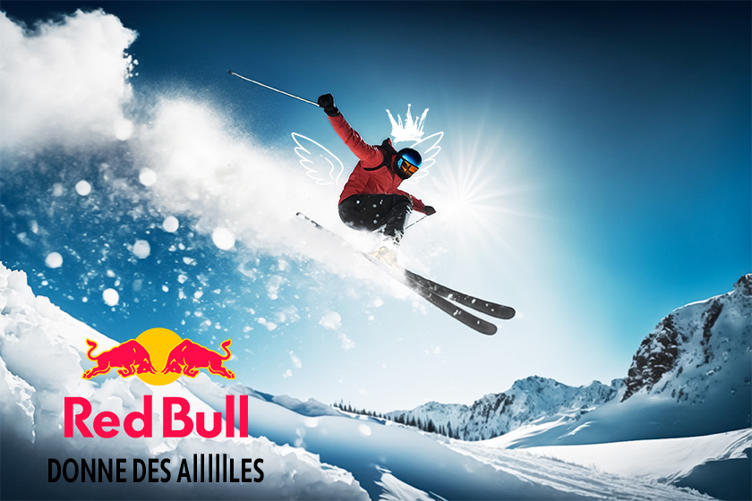Publicité fictive pour RedBull
